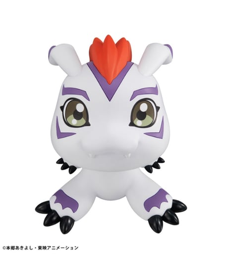 るかっぷ　デジモンアドベンチャー　ピヨモン / ゴマモン　全２種　彩色済みフィギュア