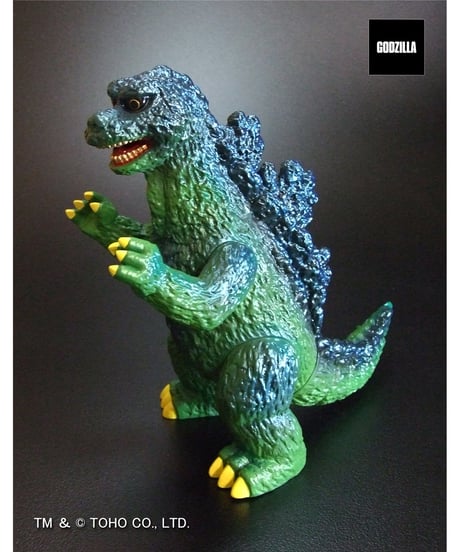 復刻版ポピーグレートザウルス　ゴジラ（クリアVer.）/ゴジラ（レトログリーンVer.）　全２種　塗装済み完成品　[プレックス]