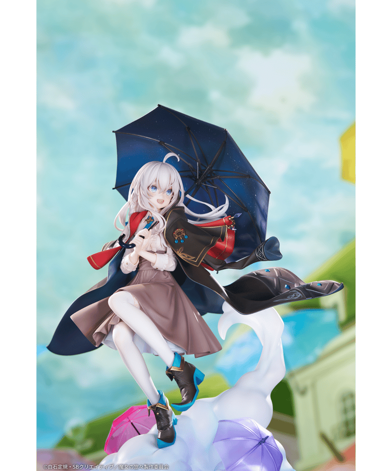 イレイナ 魔女の旅々 1/7 完成品 フィギュア PROOF(プルーフ) 予約】魔女の旅々 イレイナ ～雨上がりの空～ 1/7スケール 塗装