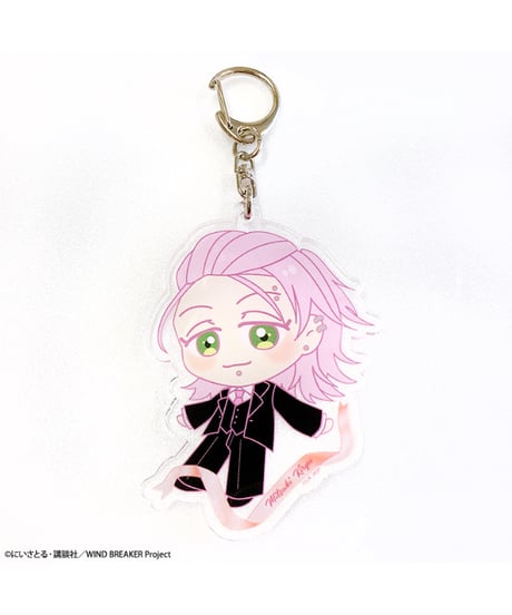 WIND BREAKER　トレーディングアクリルキーホルダー【スーツ】　６個入り１BOX