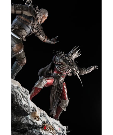 【予約】ウィッチャー3 ワイルドハント/ リヴィアのゲラルト vs エレディン 1/6 ジオラマ スタチュー　［ピュアアーツ］