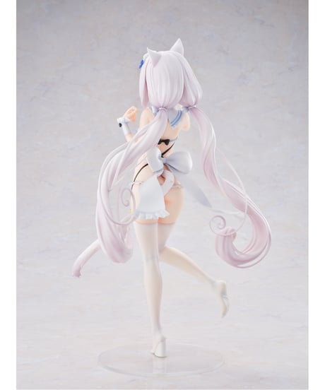 【予約】ネコぱら バニラ マイクロビキニメイド-DX Edition-　1/5.5　塗装済み完成品　［オーキッドシード］