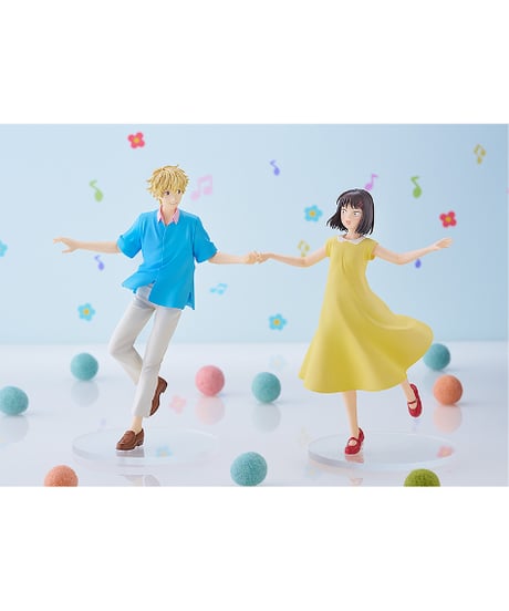 POP UP PARADE 岩倉美津未＆志摩聡介　スキップとローファー　プラスチック製 塗装済み完成品