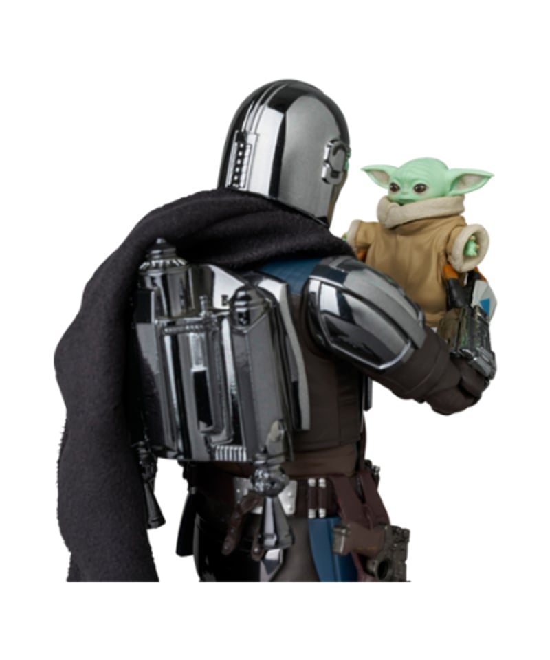送料無料】マフェックス No.256 MAFEX THE MANDALORIAN CHROM