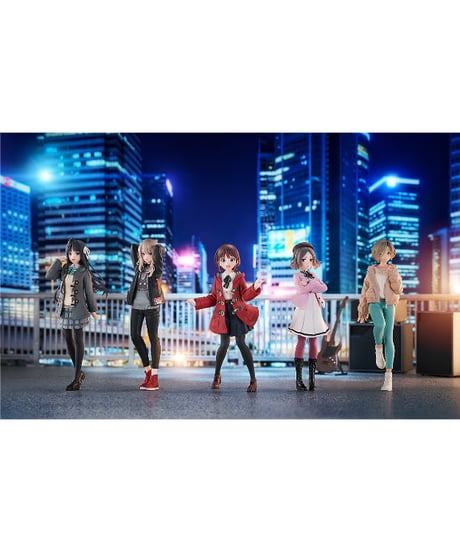 【予約】CHILLfigg ガールズバンドクライ　5個入り1BOX　塗装済み完成品　［VISION］