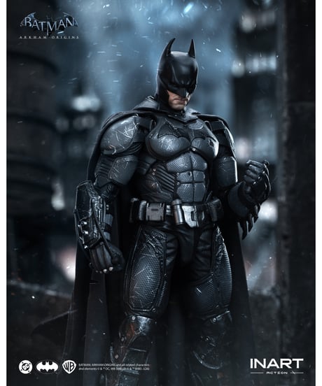 【予約】バットマン（バットマン：アーカム・ビギンズ）バトルダメージ ver. アクションフィギュア　［INART］