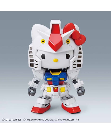 ハローキティ / RX-78-2 ガンダム [SD EX-STANDARD]　プラモデル