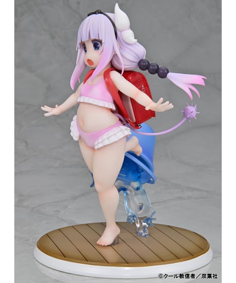 カンナカムイ　おうちでワクワク水着Ver.　小林さんちのメイドラゴン　1/6スケール塗装済完成品