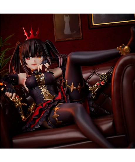 『デート・ア・ライブ』 時崎狂三 女帝ver.　1/7スケールフィギュア　プラスチック塗装済み完成品