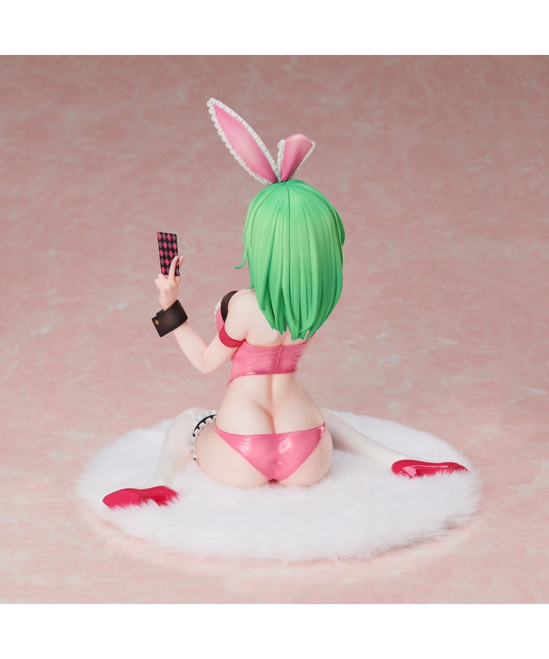 【新品】DSマイルイラスト ピンクバニー フィギュア DSマイルイラスト『ピンク×バニー』 彩色済み完成品フィギュア