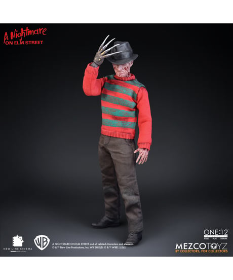 【予約】【再生産】ワン12コレクティブ/ エルム街の悪夢: フレディ・クルーガー 1/12 アクションフィギュア　［メズコトイズ］