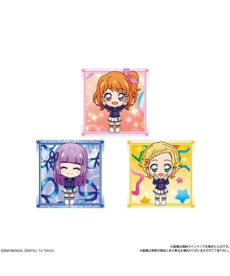 にふぉるめーしょん アイカツ！シールウエハース　20個入り1BOX　［バンダイ］