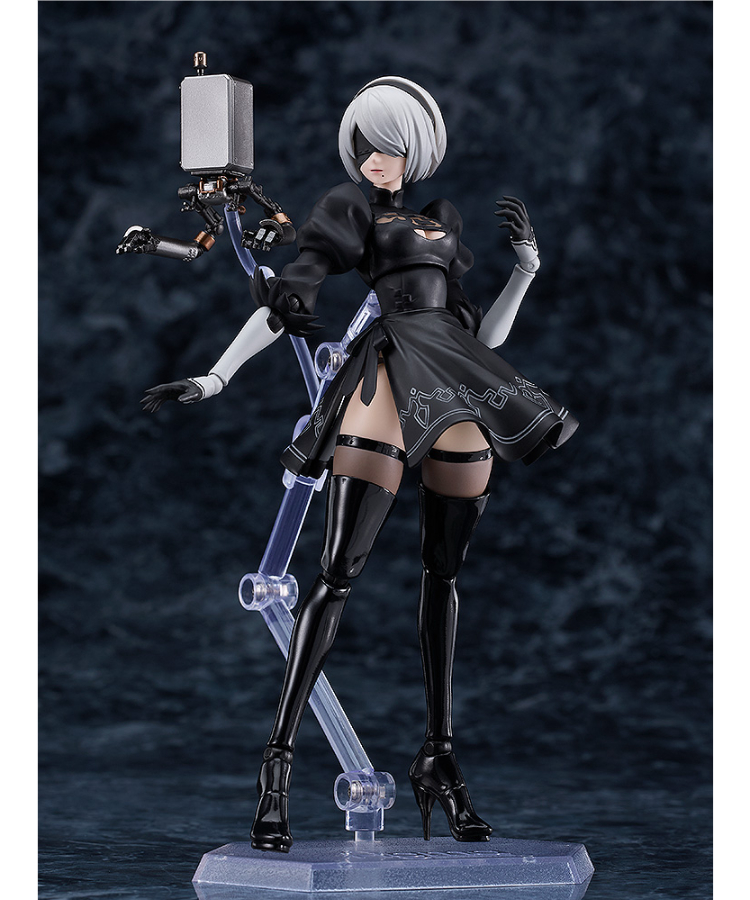 NieR:Automata Ver1.1a figma 2B（ヨルハ二号B型） 塗装済み可動フ
