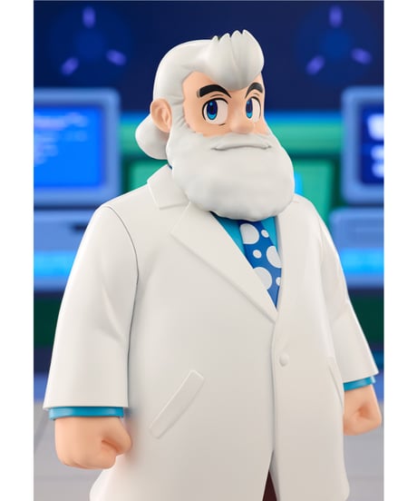 【予約】OSHI WORKS Dr.ワイリー＆Dr.ライト　PVC塗装済み完成品　[コトブキヤ]