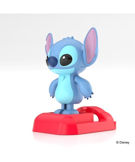 楽プラ トコトコ　ディズニー キャラクター DP-16 スティッチ/DP-17 エンジェル　全２種　［アオシマ］