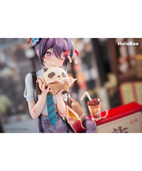 【予約】パンダ肉まんちゃん Illustrated by 荻pote 1/6 完成品フィギュア 豪華版　［HanaBee］