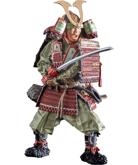 PLAMAX 1/12 鎌倉時代の鎧武者（再販）　組み立て式プラスチックモデル
