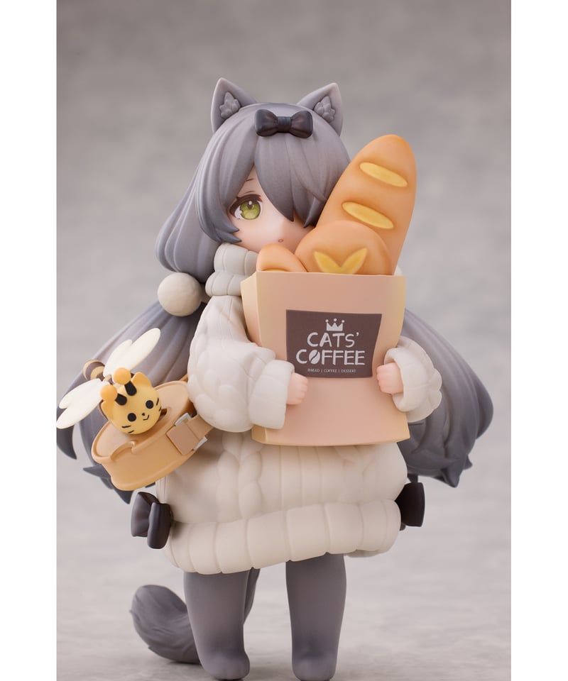 ティータイム キャッツ シーン』にゃん町“パン屋”店員&お客セット 完成