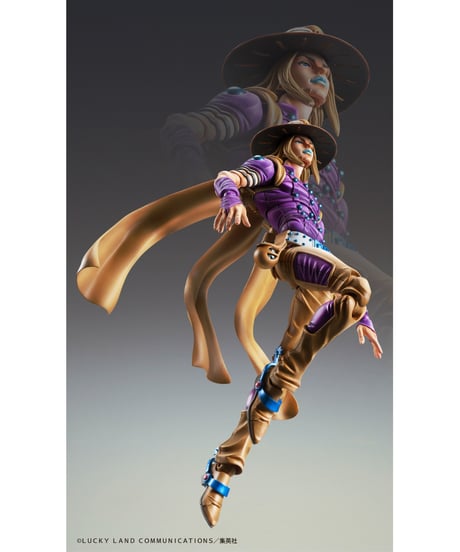 【予約】超像可動「ジャイロ・ツェペリ Ver.1.5」『ジョジョの奇妙な冒険 第7部 スティール・ボール・ラン』　塗装済可動フィギュア　[メディコス・エンタテインメント]