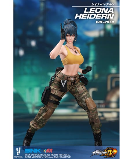 【予約】King of Fighters XIV 1/6 コレクティブル アクションフィギュア レオナ・ハイデルン　［ベリークール］