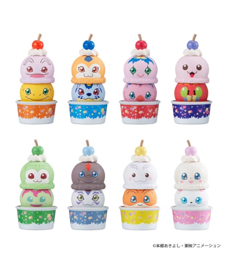 【予約】つみちぇん デジモンアドベンチャー 　8個入1BOX　［メガハウス］