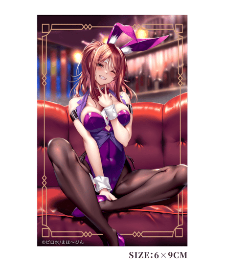 【予約】はにかみ彼女 冥加皐希 バニーガールVer. illustration by ピロ水 1/6 完成品フィギュア 豪華版　[HanaBee]