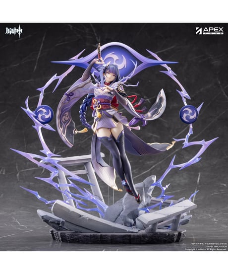 【予約】原神 雷電将軍 一心浄土Ver.　1/7スケール　塗装済み完成品　［APEX-TOYS］