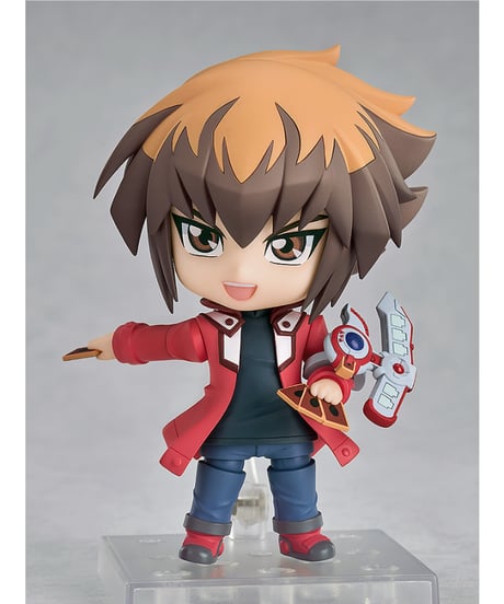 遊☆戯☆王デュエルモンスターズGX　ねんどろいど 遊城十代　プラスチック製 塗装済み可動フィギュア