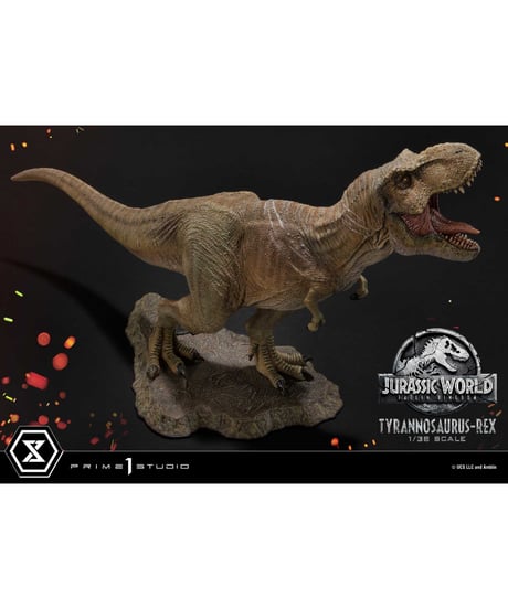 【予約】プライムコレクタブルフィギュア ジュラシック・ワールド：炎の王国 T-REX　1/38 スケール　［プライム１スタジオ］