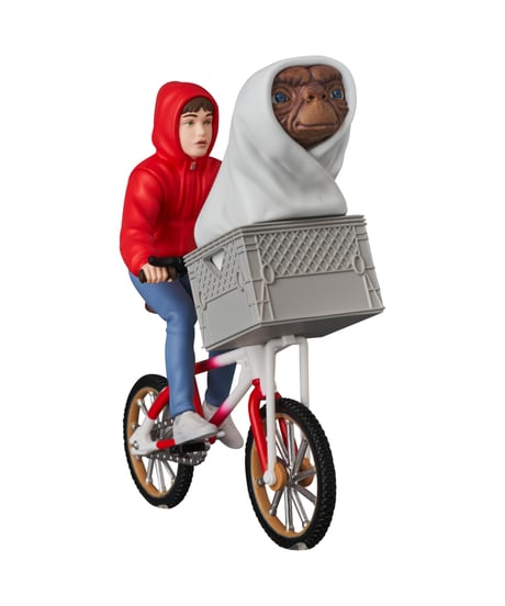 ウルトラディテールフィギュア No.801　UDF E.T. & ELLIOTT w/ BICYCLE