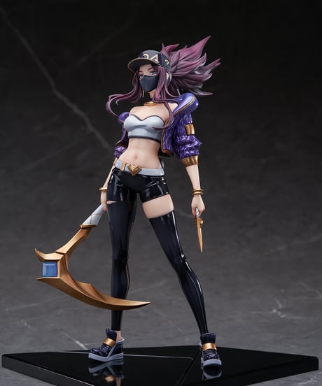 リーグ・オブ・レジェンド K/DA アカリ　PVC＆ABS製塗装済み完成品 　1/7スケールフィギュア