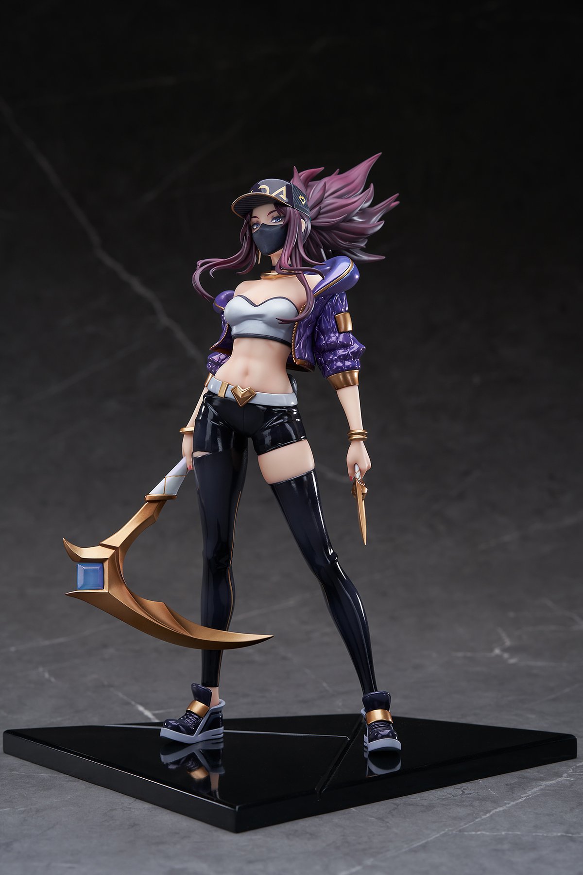 リーグ・オブ・レジェンド K/DA アカリ PVC＆ABS製塗装済み完成品 1/7