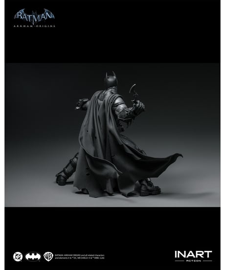 【予約】バットマン（バットマン：アーカム・ビギンズ）バトルダメージ ver. アクションフィギュア　［INART］