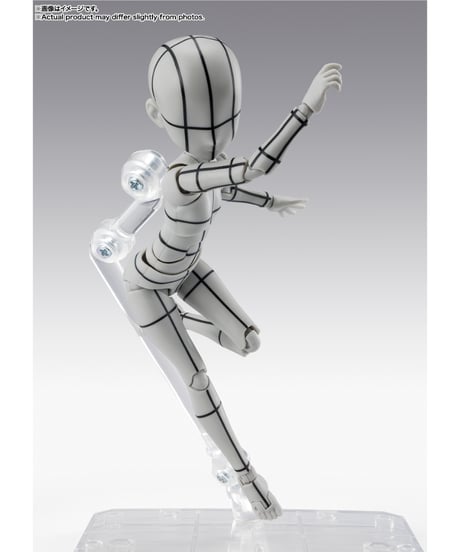【予約】【送料無料】S.H.Figuarts ボディちゃん -杉森建- Edition-ワイヤーフレーム-(Gray Color Ver.)　［バンダイ］　【8月発売予定】