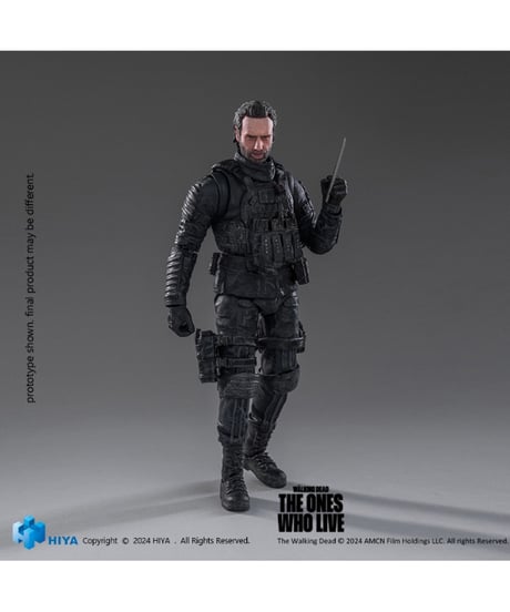 ウォーキング・デッド: ザ・ワンズ・フー・リブ 1/18 アクションフィギュア リック