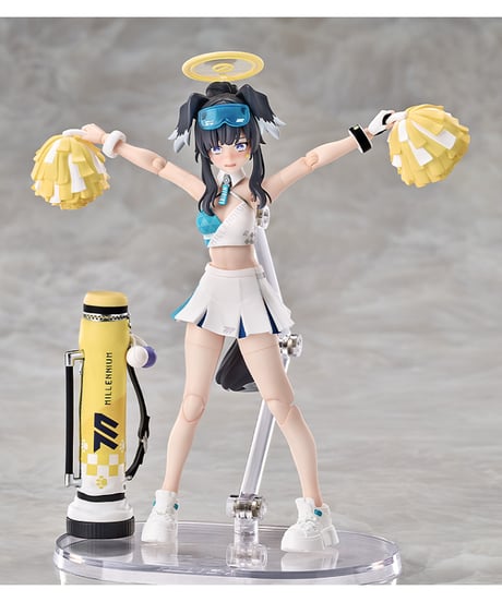 【予約】Hyper Body ヒビキ(応援団)　塗装済み可動フィギュア　ブルーアーカイブ -Blue Archive-　[グッドスマイルアーツ上海]
