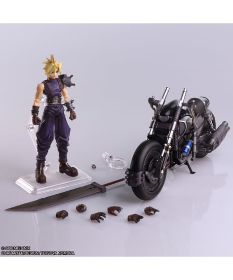 ファイナルファンタジーVII ブリングアーツ クラウド・ストライフ＆ハーディ＝デイトナ