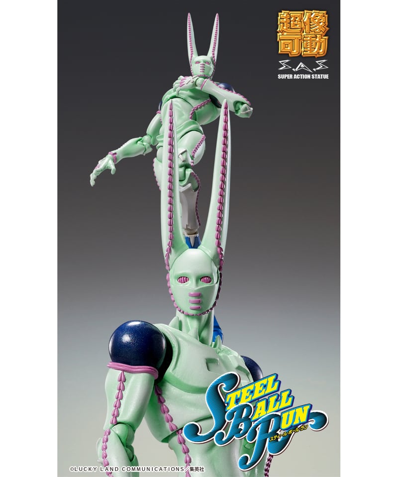 【限定・未開封】超像可動D4Cジョジョの奇妙な冒険　第7部スティールボールラン 51b5M-lV6TL._AC_UL210_SR210,