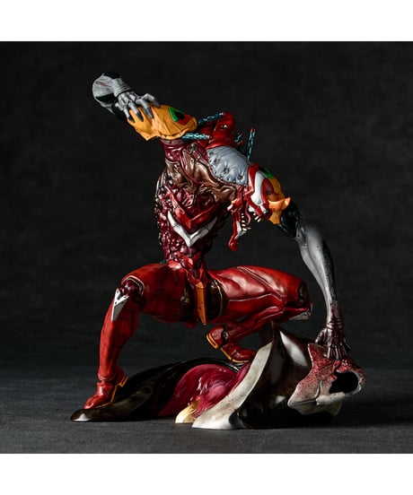 ARTPLA SCULPTURE WORKS エヴァンゲリオン2号機獣化第2形態ザ・ビースト “ジオフロント血戦” ベージュカラーVer.
