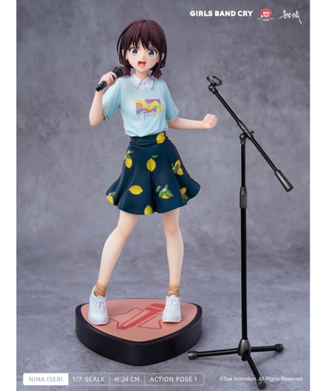 【予約】ガールズバンドクライ　「夏を満喫して叫べ」シリーズ-NO.1-井芹仁菜　1/7 完成品フィギュア　［妲域］