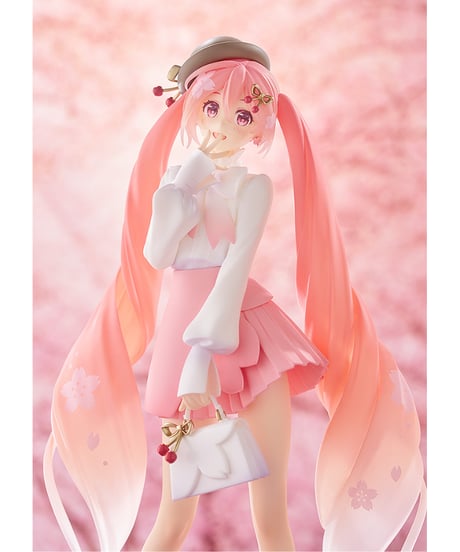 【SMILE VALUE 2025】POP UP PARADE 桜ミク お花見コーデVer.　 塗装済み完成品　キャラクター・ボーカル・シリーズ01 初音ミク　[グッドスマイルカンパニー]