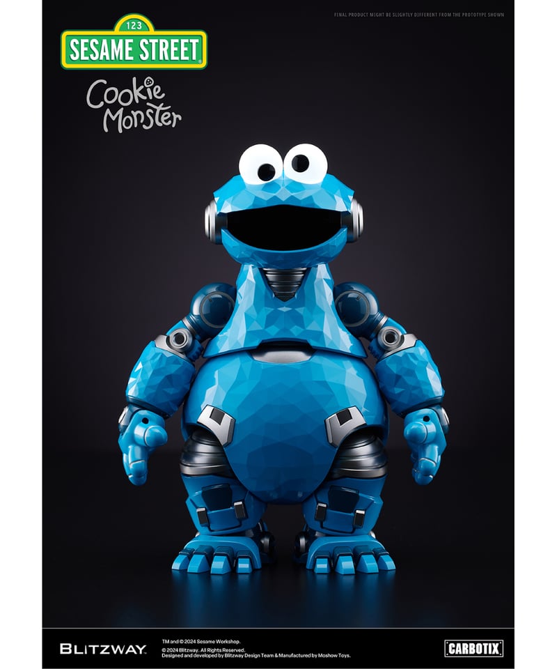 CARBOTIX クッキーモンスター CARBOTIX Cookie Monster - Sesame Street