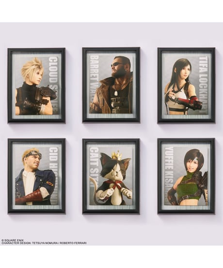 ファイナルファンタジーVIIリバース フレームマグネットギャラリー Vol.1　12個入り１BOX　［スクウェア･エニックス］