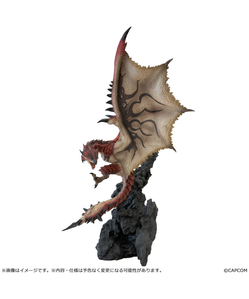 CAPCOM - モンスターハンター リオレウス フィギュア イーカプコン |S.H.MonsterArts リオレウス -20th Anniversary