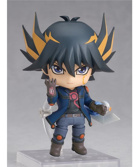 遊☆戯☆王5D's　ねんどろいど 不動遊星　プラスチック製 塗装済み可動フィギュア