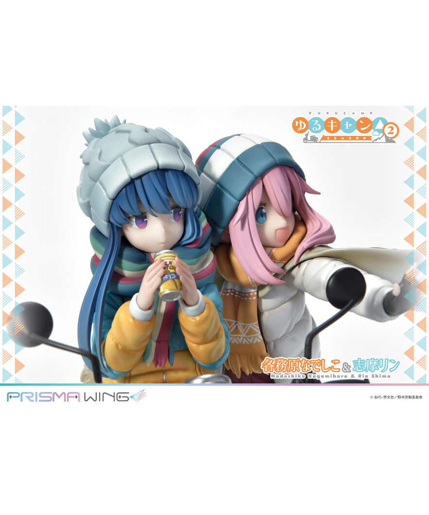 PRISMA WING ゆるキャン△ 各務原なでしこ & 志摩リン 1/7 スケール