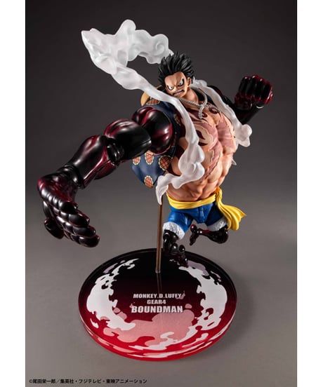 ヴァリアブルアクション Heroes ONE PIECE モンキー・D・ルフィ ギア4 バウンドマン　彩色済み完成品アクションフィギュア　［メガハウス］