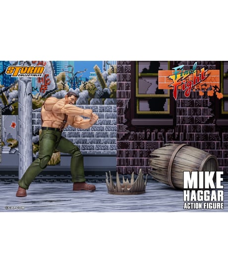 【予約】ファイナルファイト アクションフィギュア マイク・ハガー　［ストームコレクティブルズ］