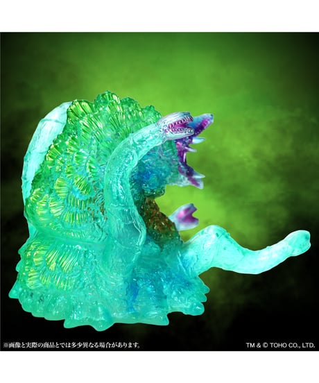【予約】【送料無料】CCP ミドルサイズシリーズ ゴジラEX【第16弾】ビオランテ クリアグリーン Ver.　［CCP JAPAN］