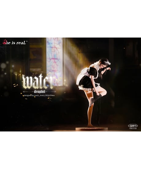 She is real Water Droplet メイド 1/6 完成品フィギュア